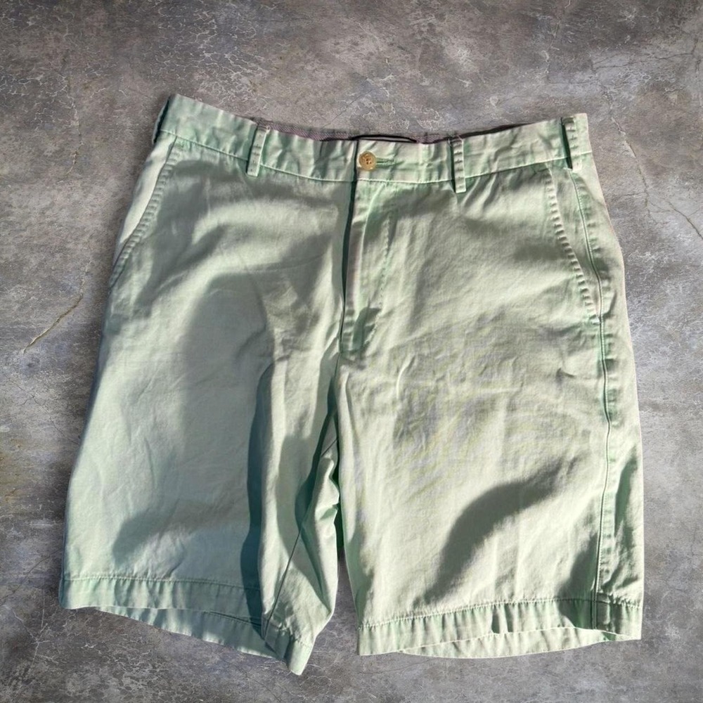 Peter Millar Mint Green Golf Chino Shorts Size 32